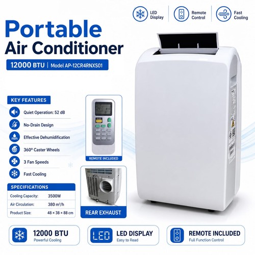 Climatizzatore mobile 12000 - climatizzatore, mobile,
